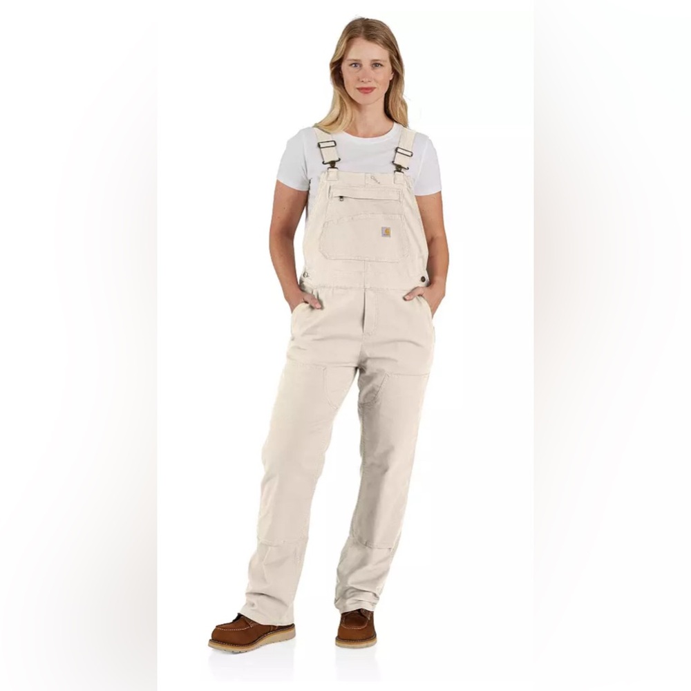 Carhartt Women's Light Tan Overalls - Picture 3 of 12